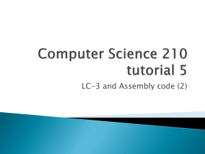 Computer Science 210 tutorial 1 - Department of Computer Science