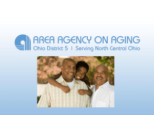 ADRN Power Point Document - Ohio Area Agency on Aging