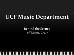 UCF Music Department - LIFE at UCF