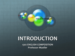introduction - 1302englishcomposition