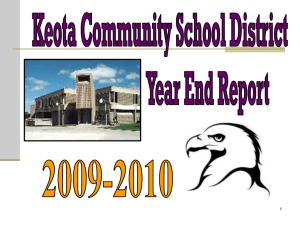 Recommendations - Keota Community Schools