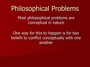 Philosophical Problems