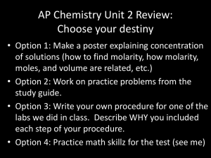 unit 2 review powerpoint - Blytheville Chemistry and Physics
