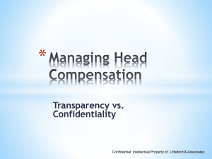 How is Head Compensation Determined?