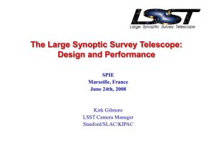 SPIE Charts - GLAST at SLAC