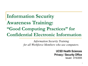 HIPAA Security Awareness Training