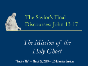 Mission of Holy Ghost