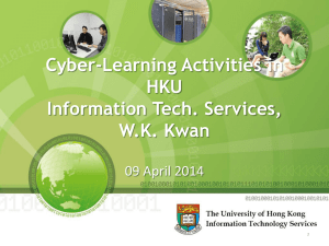Cyber-Learning Activities in Hongkong
