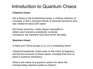 Quantum chaos