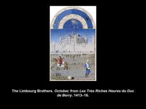 The Limbourg Brothers. October, from Les Très Riches Heures du