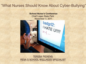 What School Nurses Should Know About Cyber