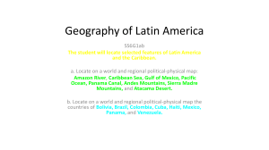 Latin American Geo Day 1