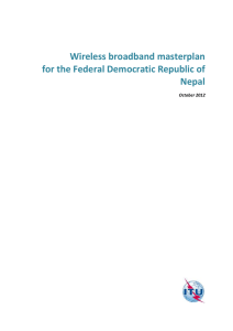 Wireless Broadband Masterplan Until 2020 For The Federal