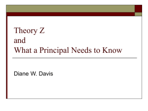 Theory Z - Diane W. Davis