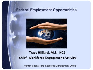Building Your Federal Resume