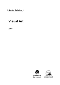 Visual Art - Queensland Curriculum and Assessment Authority