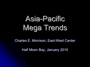 Charles Morrison - Political and Economic Trends in Asia