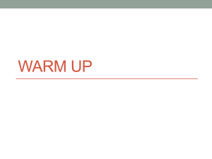 Warm Up - Cloudfront.net