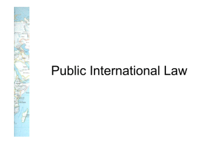 Public International Law ()
