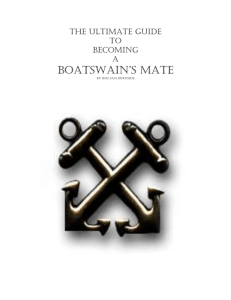 Recognizing Your Inner Boatswain's Mate