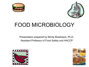 FOOD MICROBIOLOGY FDT 3301/5301