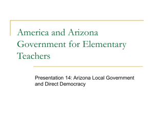 Chapter 9 - Bureaucracy - Arizona Geographic Alliance