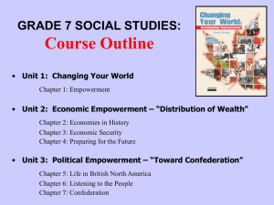 GRADE 7 SOCIAL STUDIES: