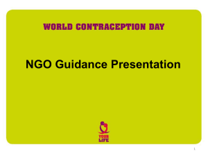 NGO Guidance (PowerPoint)