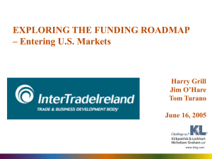 Exploring the Funding Roadmap: Entering U.S. Markets