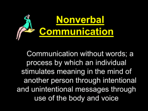 Nonverbal Powerpoint