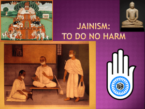 Jainism: To Do No Harm - White Plains Public Schools