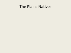 The Plains Natives - bca-grade-6