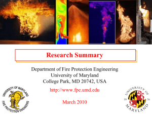 BOV research - Fire Protection Engineering