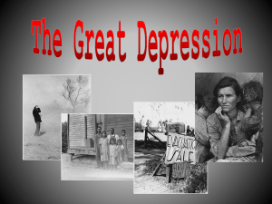 Unit 8A The Great Depression