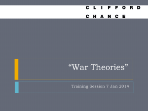 War-Theories-Jan-2015 - Warwick Debating Society