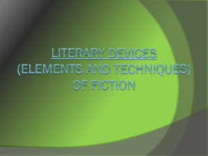 Literary Devices - Effingham County Schools