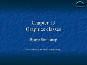 Ch13: Graphics Classes