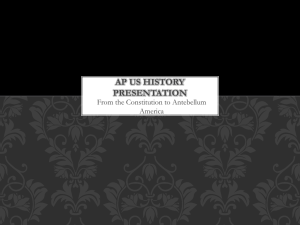 AP US History Presentation