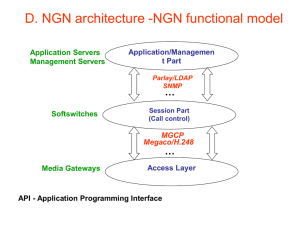 3. Next Generation Networks A. Key drivers of NGN development B