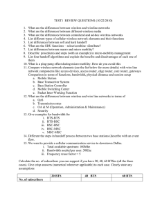 TEST1 REVIEW QUESTIONS (10/22/2010) What are the differences