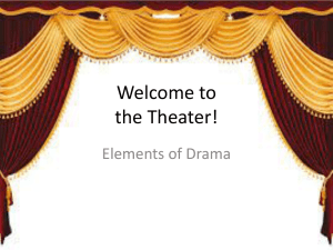 Drama Week 1 - The E