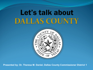 OVERVIEW OF DALLAS COUNTY