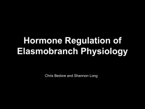 Hormonal regulation