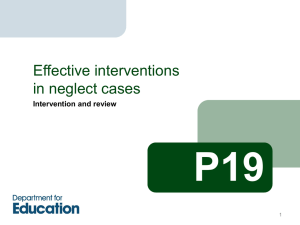 P19: effective interventions in neglect cases