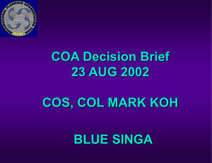 TE-4 COA Decision Brief shell 8-23 cd final