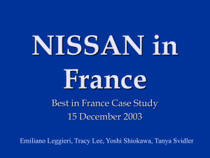 Nissan 2004 - BEST in FRANCE