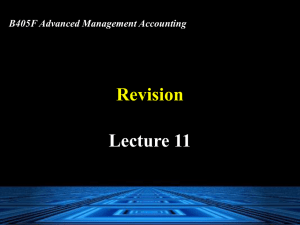 Lecture 11 – Powerpoint - Student Intranet ( CW )