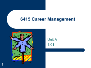 6415 Career Management - Public Schools of Robeson County