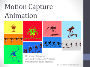 Motion Capture Laboratory - The University of Texas at Dallas