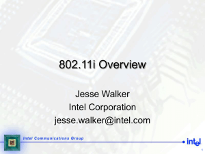 802.11i Overview